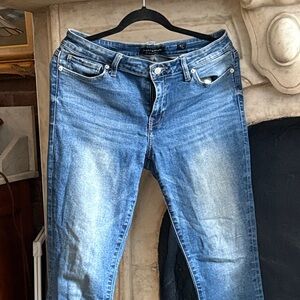 Lucky Brand Women's Skinny Jeans in Medium Blue Wash